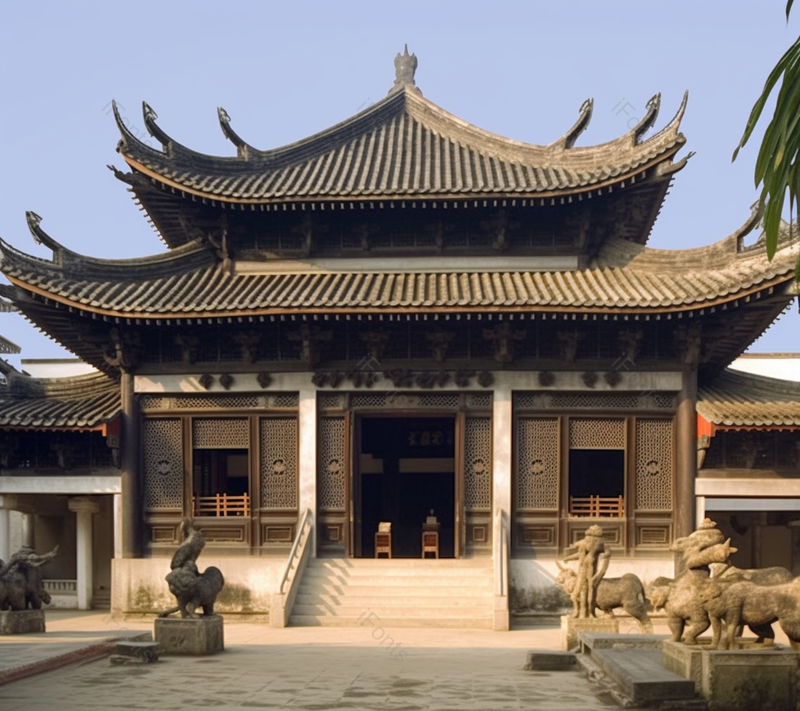 古代的砖头屋檐房屋建筑背景,高清,摄影图,摄影图片,图片大全,摄影图免费下载